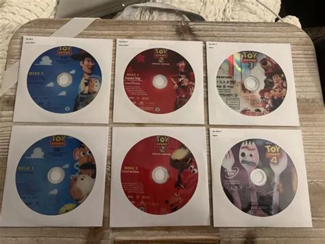 Toy Story 4 Movie Collection Dvd Movies 1 And 2 Have Bonus Features No