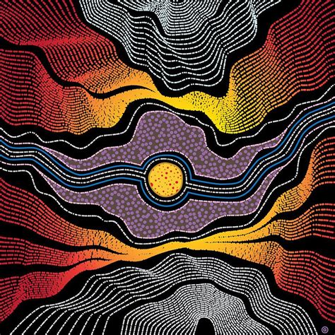 Modern Aboriginal 2 By Gary Grayson In 2021 Aboriginal Dot Art Hot