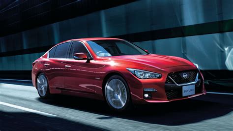 Does The Refreshed Nissan Skyline Preview Tech Updates For The Infiniti