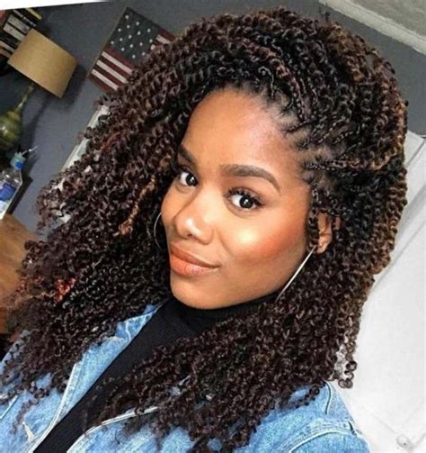 18 stunning curly braids hairstyles with attachment