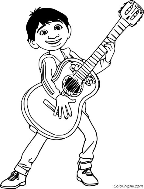 Coco Coloring Pages 23 Free Printables Coloringall