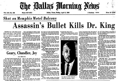 46th Anniversary Of Dr Martin Luther King Jrs Assassination