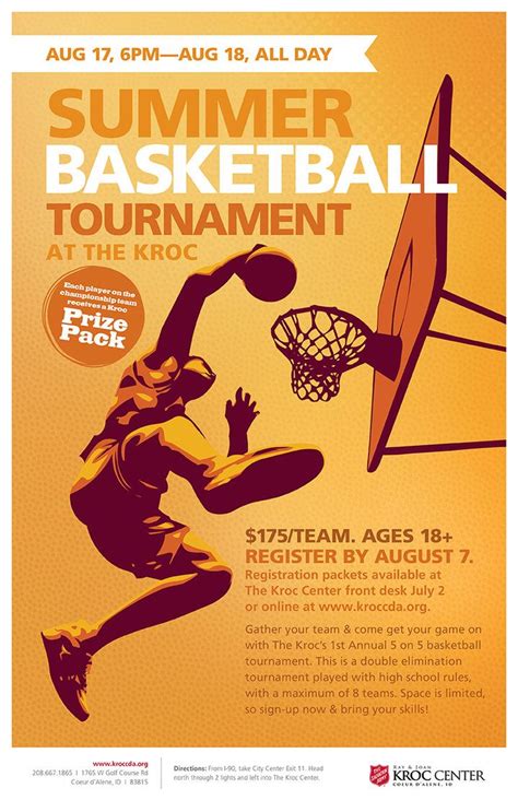 13 Best Tournament Flyers Images On Pinterest Basketball Event