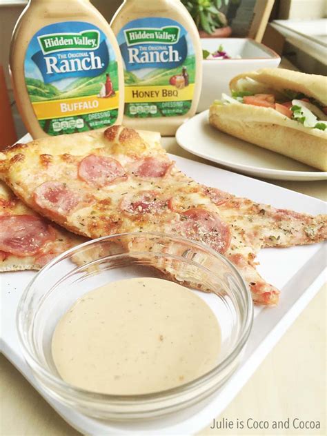 Mix up hidden valley ® original ranch ® dressing, dip or sauce in minutes. Buffalo Ranch Grilled Chicken Sandwich - Julie Measures