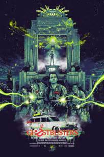 fan art stunning ghostbusters poster by artist vance kelly ghostbusters news