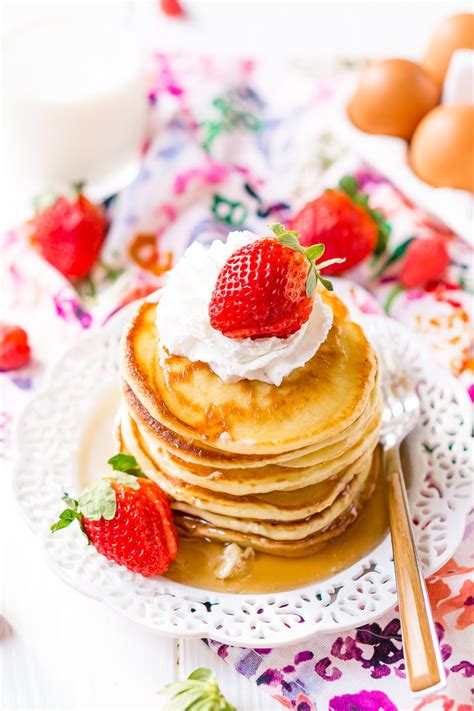 Cream Cheese Pancakes Recipe Sugar And Soul Co