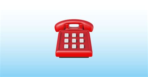 Telephone Emoji ☎️