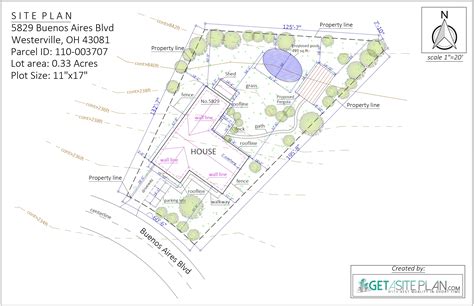 Site Plan Template