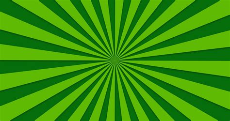 Animated Background Of Green Rotating Beams Motion