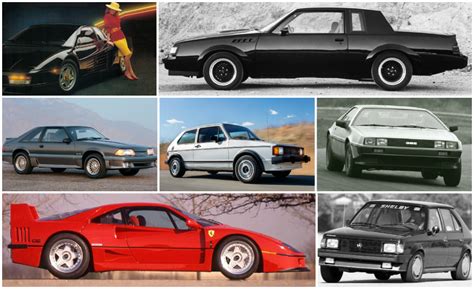 30 Coolest Cars Of The 1980s That Are Awesome To The Max Cool Cars