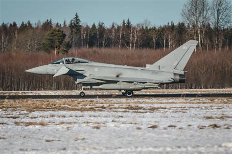 Raf Typhoons Join Nato Air Policing Ops With German Air Force