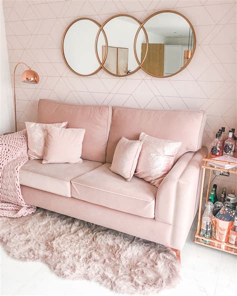 Rose Gold Blush Pink And Grey Living Room Ideas Bmp Name