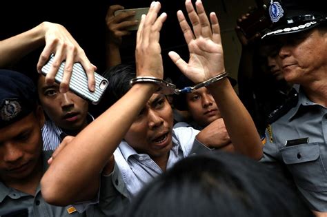 Reuters Reporters Jailed For Seven Years In Myanmar State Secrets Case Abs Cbn News