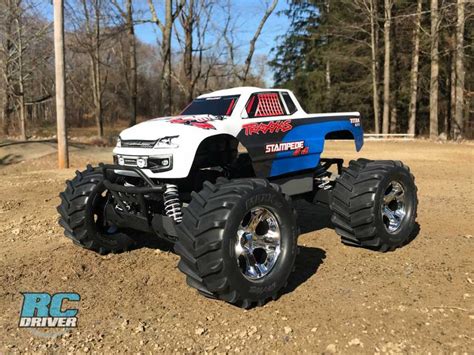 Traxxas Stampede 4x4 Electric Rc Truck Kit Overview Rc Driver
