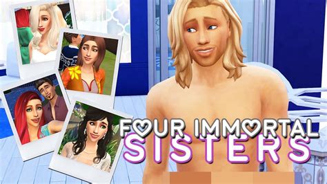 let s play the sims 4 four immortal sisters part 11 honeymoon surprise youtube