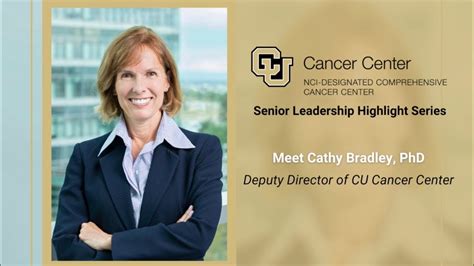 Get To Know Cathy Bradley Phd Achieving Career Success As A First
