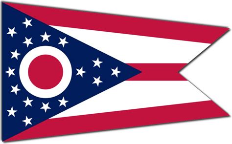 Free Printable Ohio State Flag And Color Book Pages 8½ X 11
