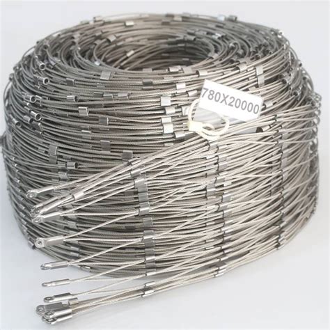 Candurs Stainless Steel Wire Rope Ferrule Mesh Best Cable Mesh