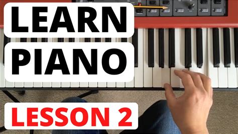 How To Play Piano For Beginners Lesson 2 Starting To Read Music