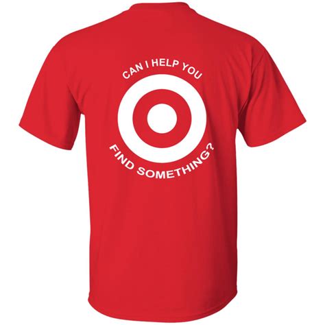 Target Employee Shirts Target Employee Crew Red T Shirt Can I Help You