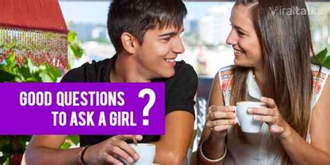 For an icebreaker question to be effective on a dating site or app, it needs to accomplish 3 things: 35 Good Questions to Ask a Girl You Really Like