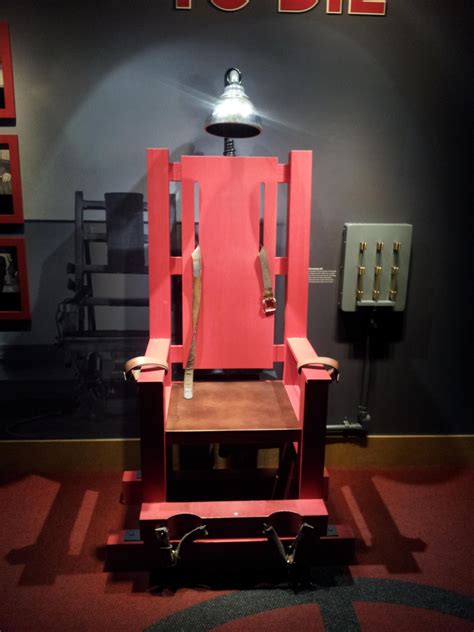 Electric Chair From Sing Sing Prison That Killed Many Mobsters Maureen