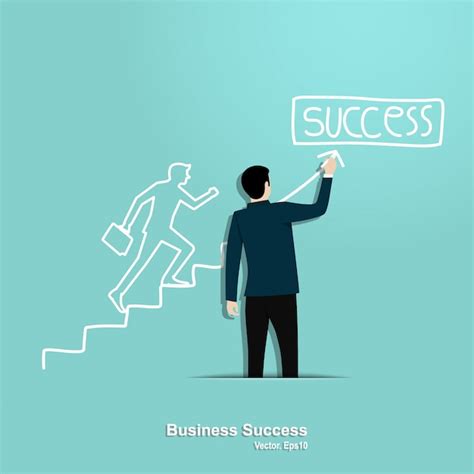 Business Success Concept Vector Premium Download