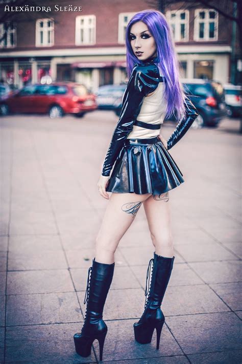 Lady Cube Latex Fashion Punk Fashion Gothic Fashion Womens Fashion