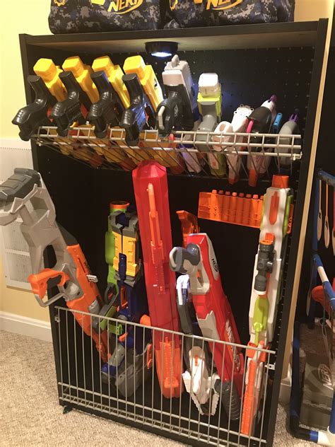 Right now, one of their favorite things is nerf guns. Pin on Storage Ideas For Nerf Guns