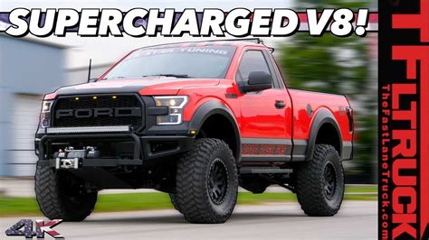 Hennessey performance offers v6 and v8 upgrade packages for the new ford f150 raptor. 720-HP Supercharged V8 F-150 Is The Two-Door Raptor Ford ...