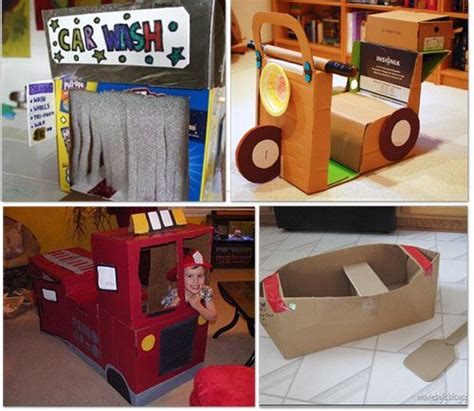 crafts to do with cardboard boxes riddles for fun