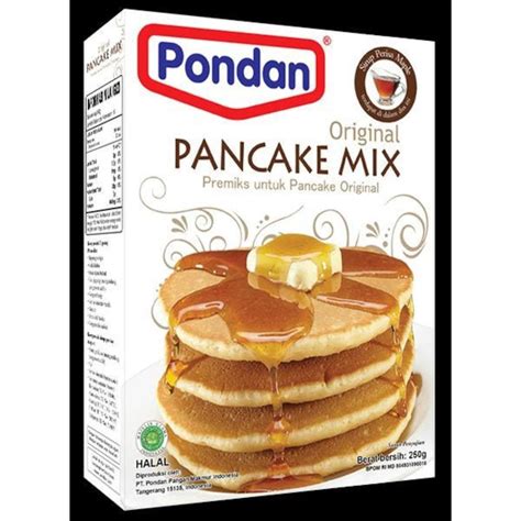 Pondan Original Pancake Mix 250 Gr 881 Oz Etsy Uk