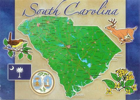 Usa South Carolina Remembering Letters And Postcards