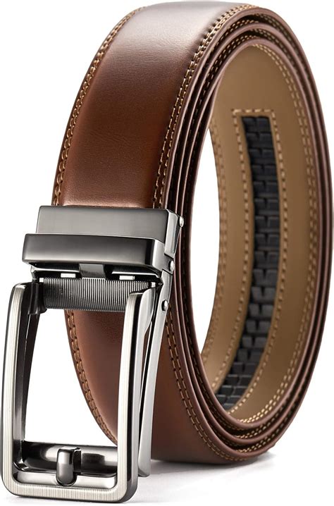 Chaoren Click Belt For Men Mens Leather Belt 1 38 For Dress And
