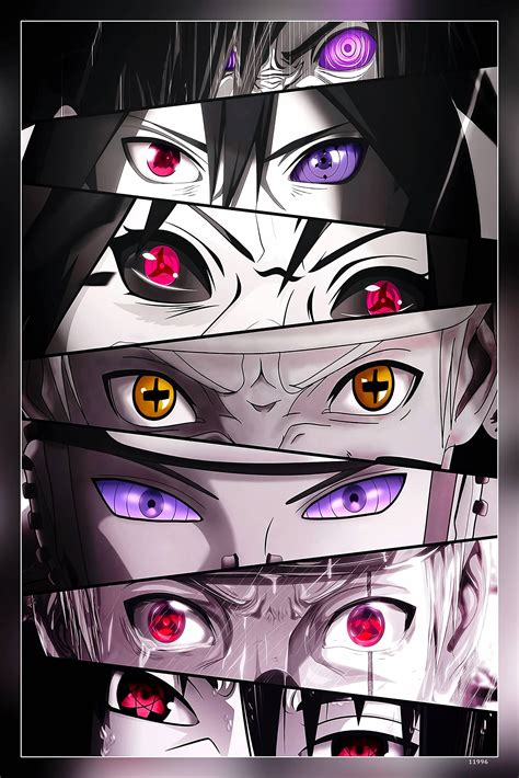 Uchiha Madara Sharingan And Rinnegan