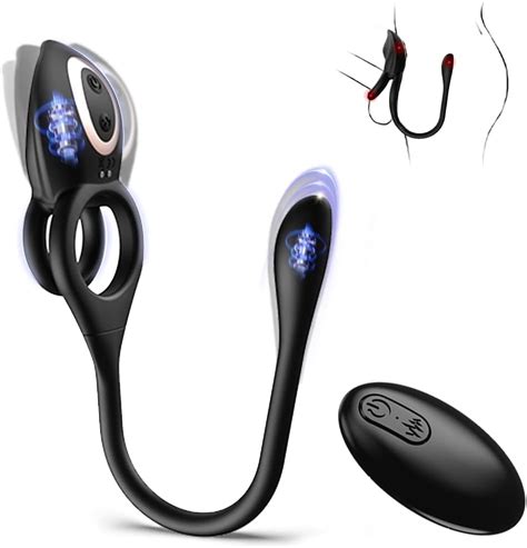 Vibrating Penis Ring Prostate Massager 3 In 1 Remote
