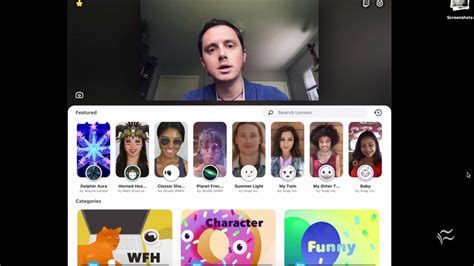 How To Use Snapchat Filters In Microsoft Teams With Snap Camera Youtube