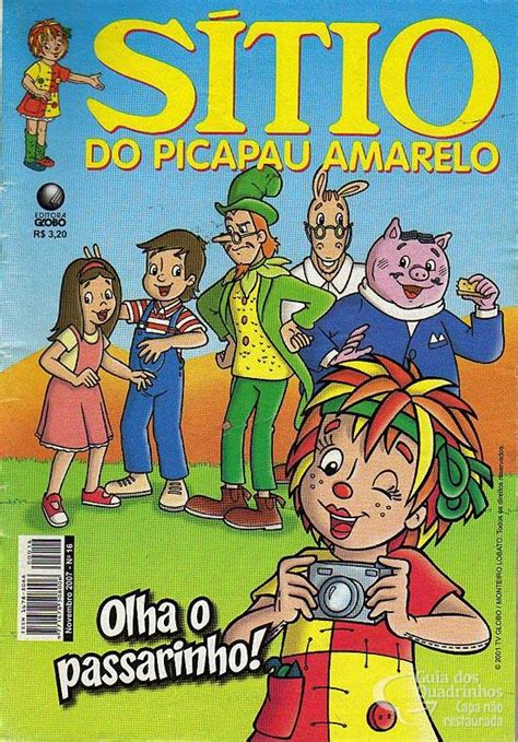Sítio Do Picapau Amarelo N° 16globo Guia Dos Quadrinhos