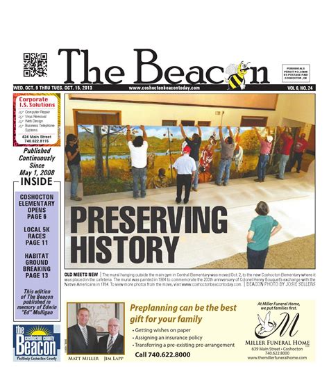 October 9 2013 Coshocton County Beacon By The Coshocton County Beacon