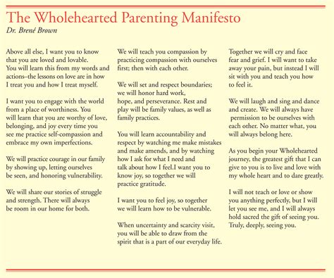 The Wholehearted Parenting Manifesto From This Is