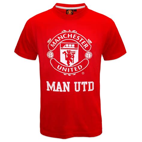 Manchester United Fc Official Football T Mens Graphic T Shirt Ebay
