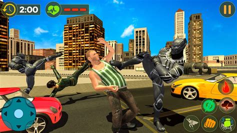 Panther Superhero Rescue Mission Crime City Battle Apk For Android Download