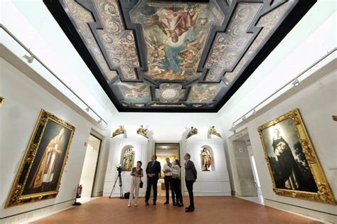 El Museo de Bellas Artes exhibe en su colección permanente el techo de