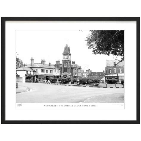 The Francis Frith Collection Newmarket The Jubilee Clock Tower C1955