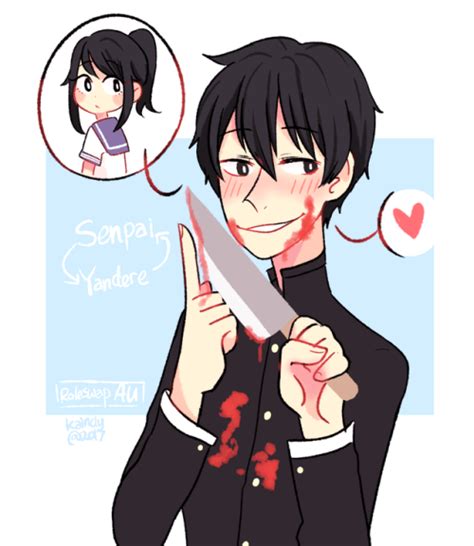 Roleswap By Kaindycandy Senpai And Yandere Chan Switch Roles