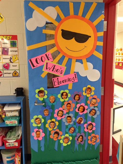 New Classroom Door Decor For Spring Kids Crafts Daycare Crafts