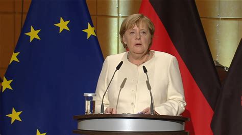 Merkels Letzte Rede Zum 3 Oktober Kanzlerin Mahnt Als „bürgerin Aus