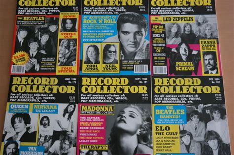 Lot Of Music Magazines 31 Issues Of Record Collector Catawiki