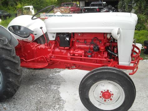 Ford Jubilee Tractor Ford Jubilee Naa 1954 Tractor Tractors