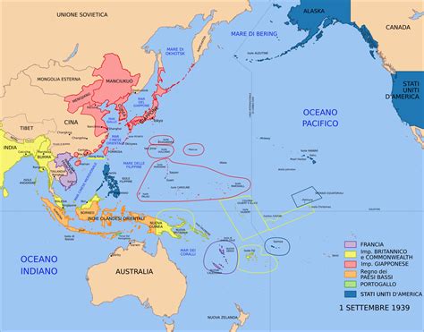Cartina Oceano Pacifico Vrijzinnigepolitiek